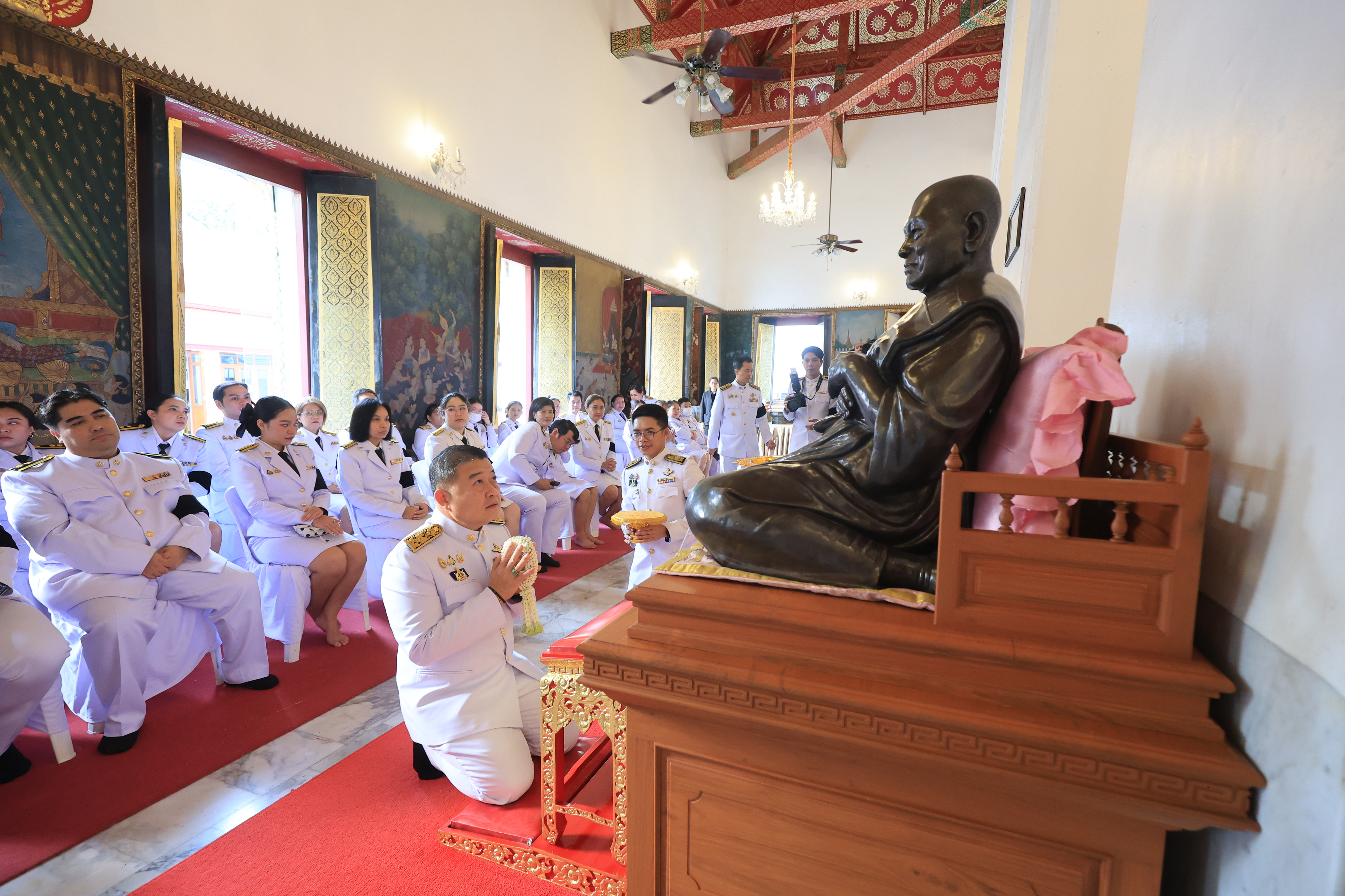 title - ส.ป.ก. ร่วมพิธีบำเพ็ญกุศลสตมวาร ครบ 100 วัน เพื่ออุทิศถวายพระราชกุศลแด่สมเด็จพระนางเจ้าสิริกิติ์ พระบรมราชินีนาถ พระบรมราชชนนีพันปีหลวง